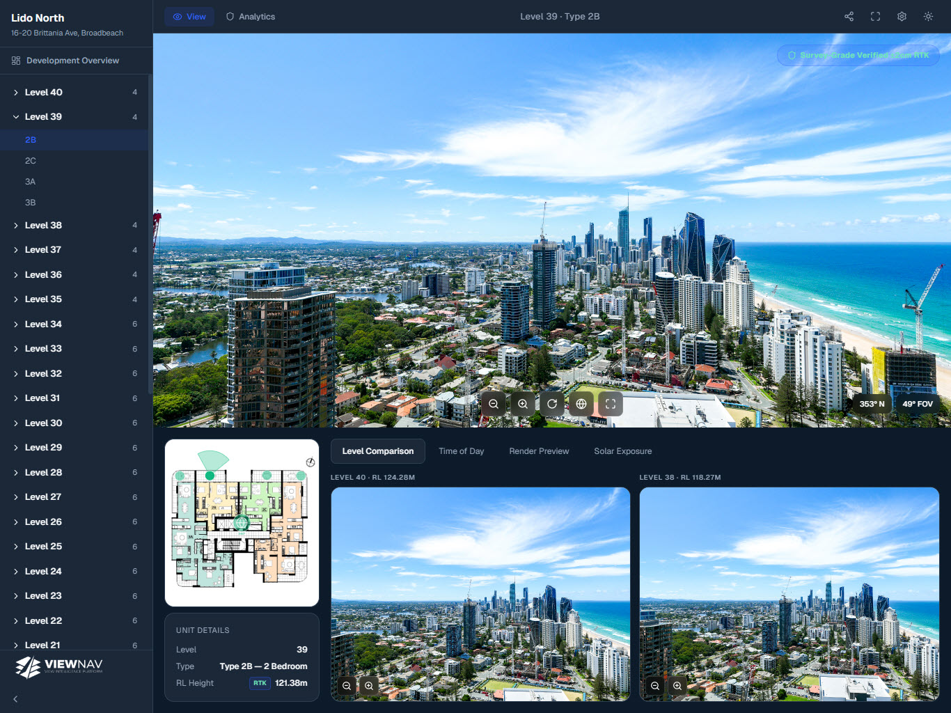 ViewNav interactive panoramic viewer